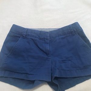 Blue J. Crew chino shorts